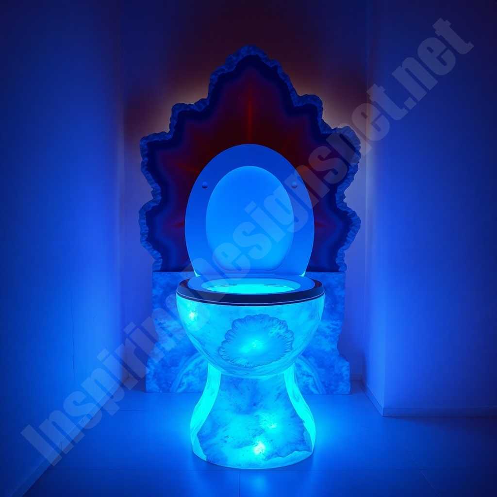Mineral Crystal Toilet