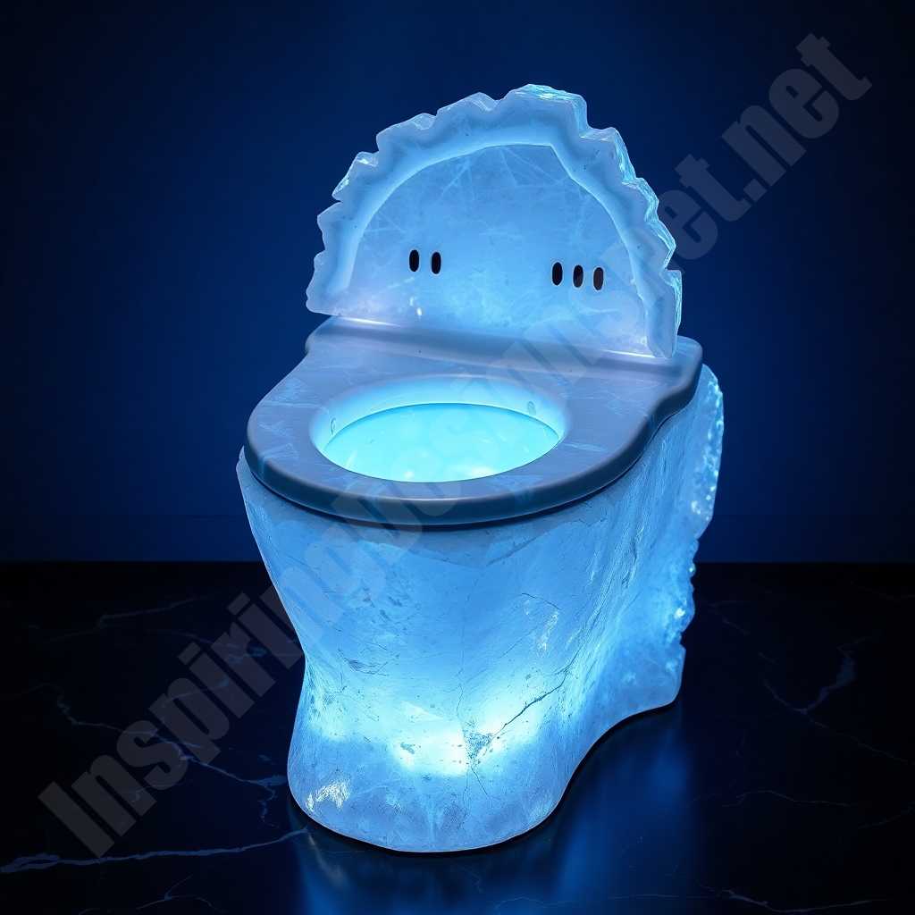 Mineral Crystal Toilet