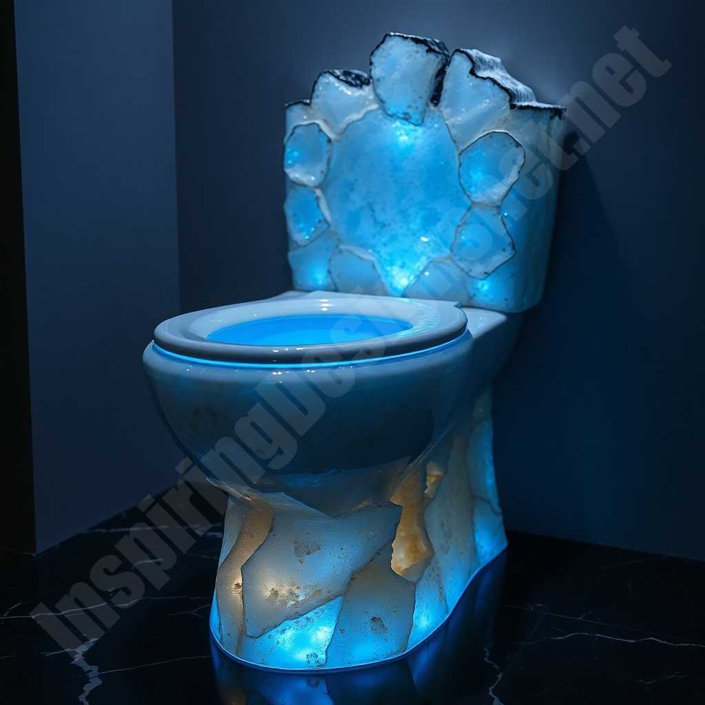 Mineral Crystal Toilet