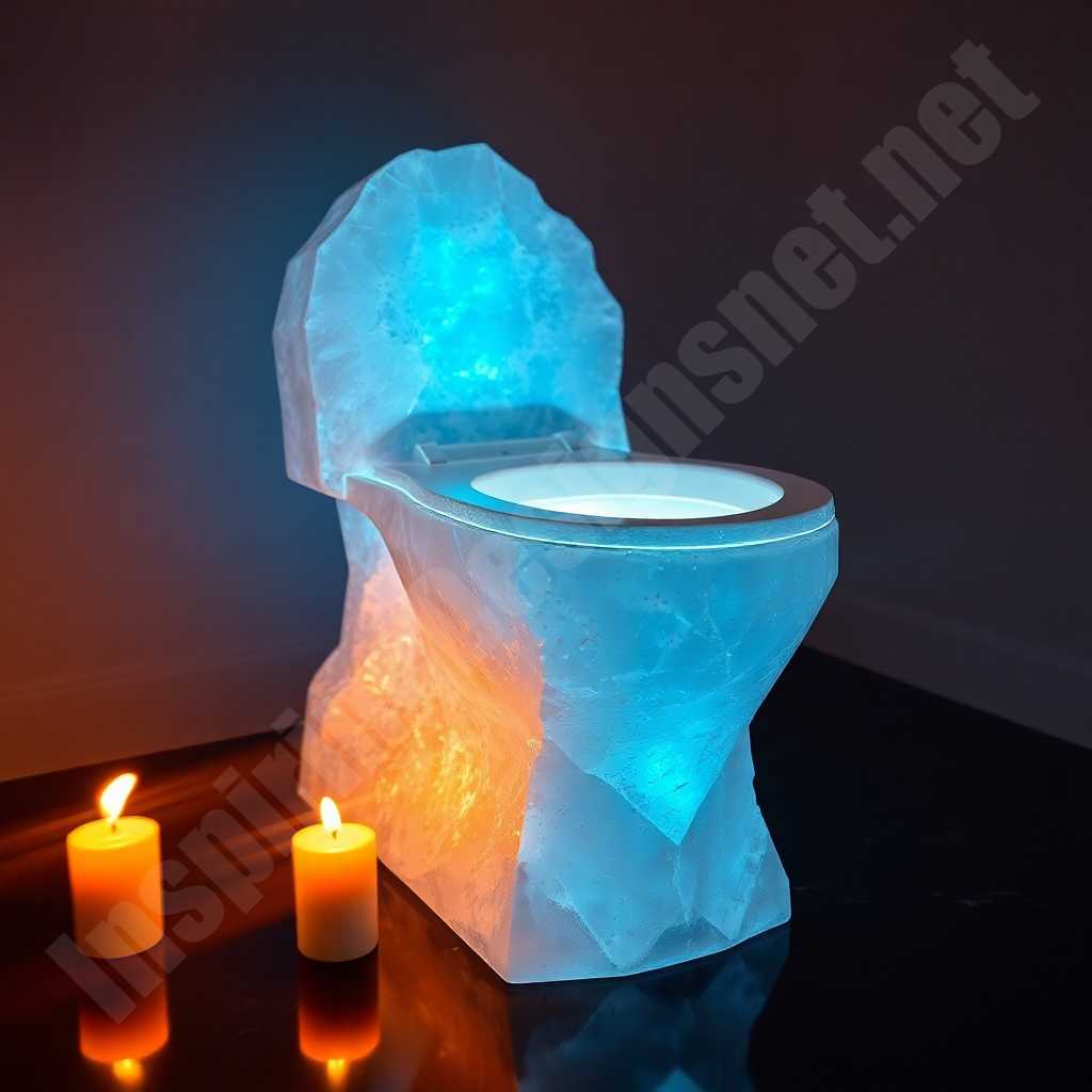 Mineral Crystal Toilet