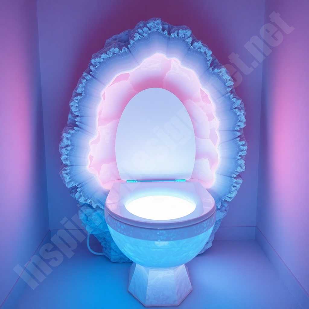 Mineral Crystal Toilet