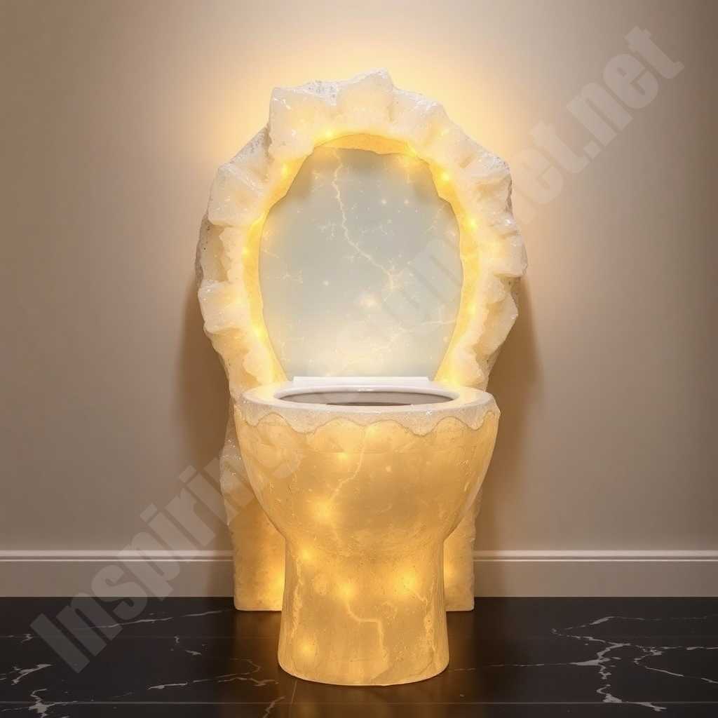 Mineral Crystal Toilet
