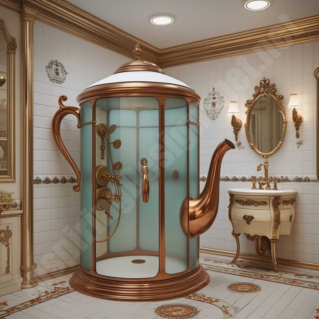 Teapot Shaped Shower