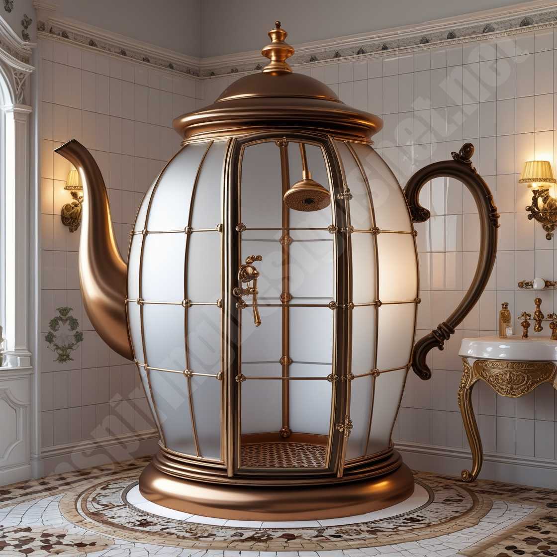 Teapot Shaped Shower