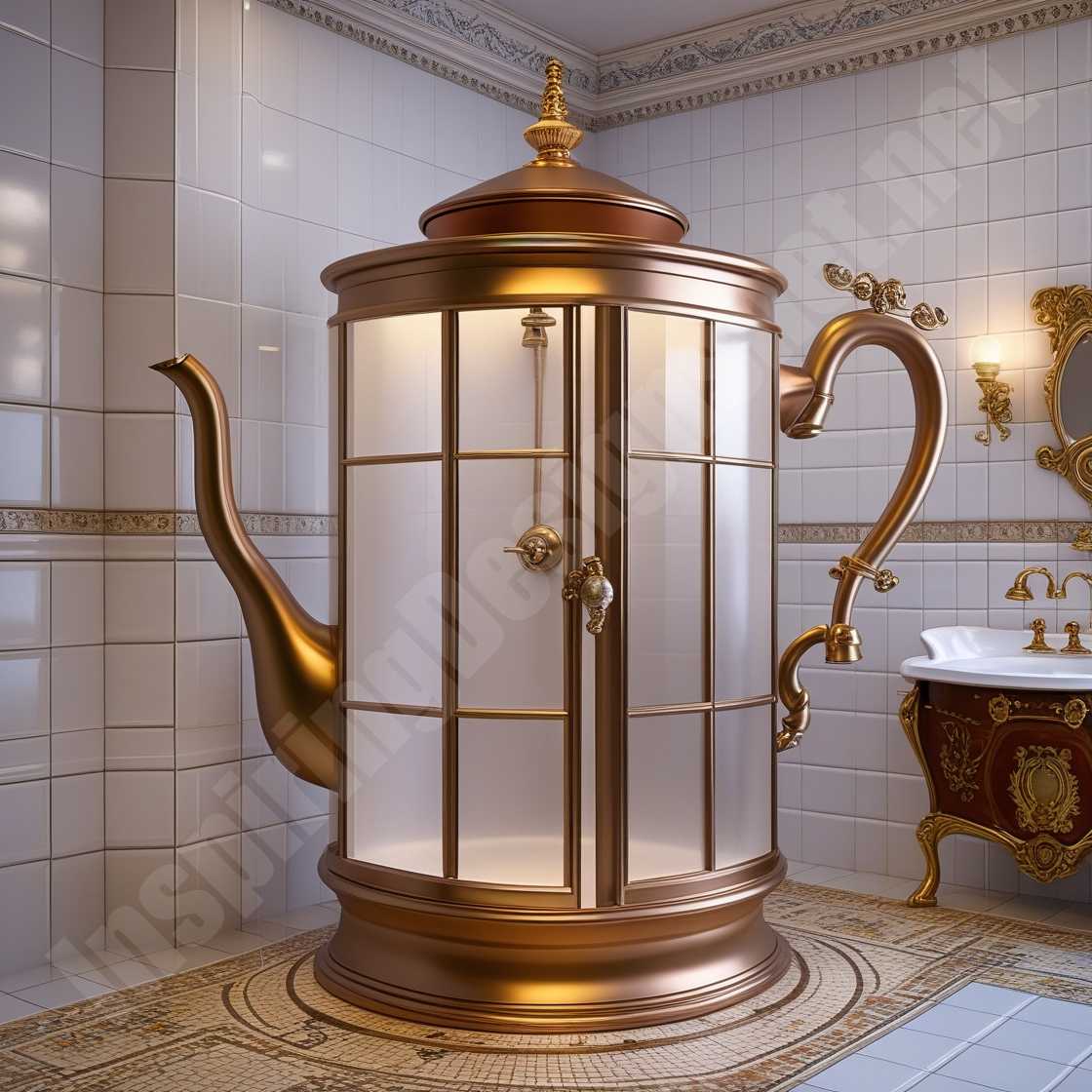 Teapot Shaped Shower