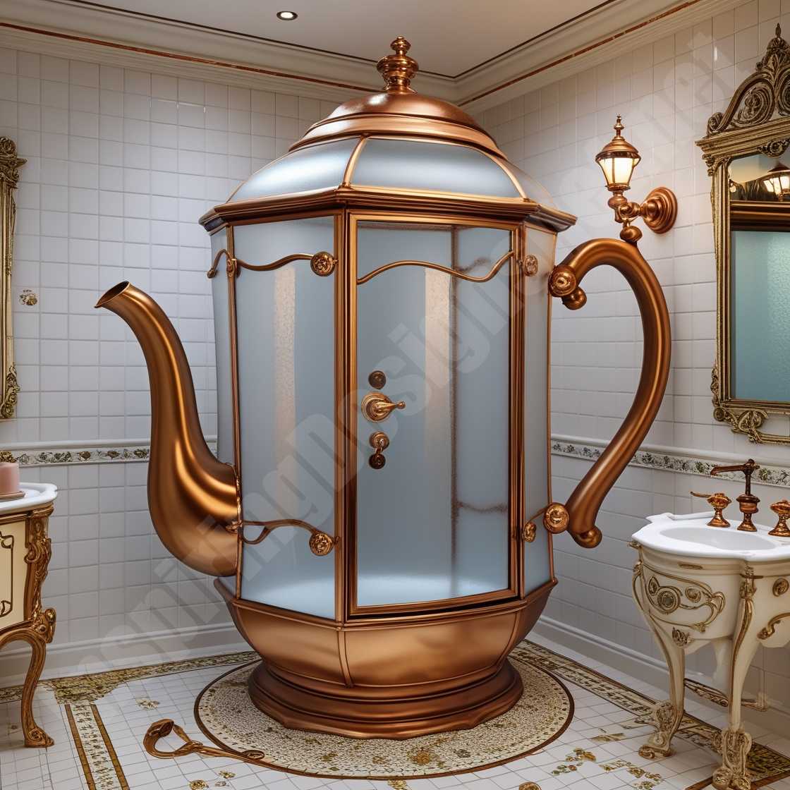 Teapot Shaped Shower