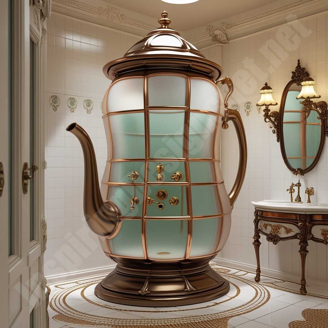 Teapot Shaped Shower