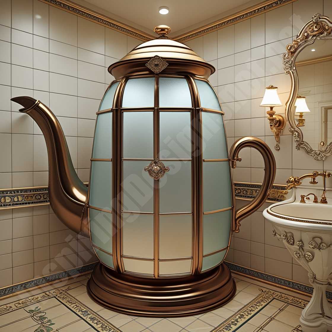 Teapot Shaped Shower