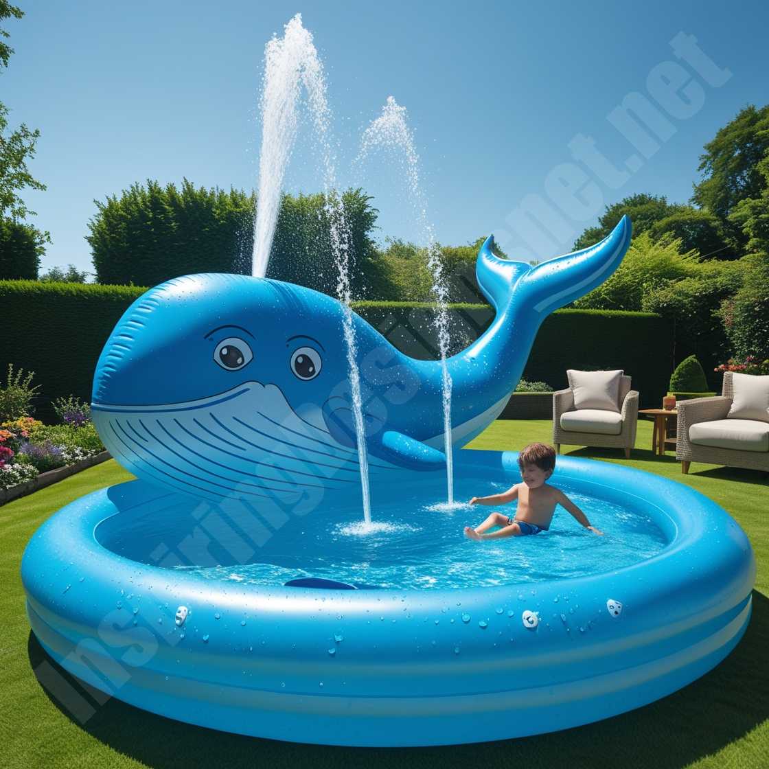 Sea Creature Inflatable Pool