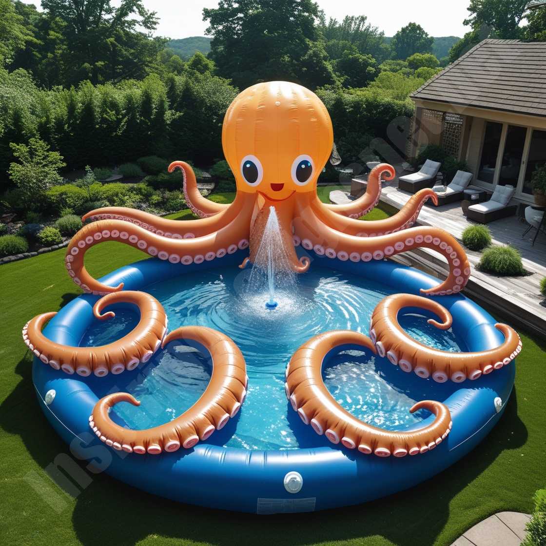 Sea Creature Inflatable Pool
