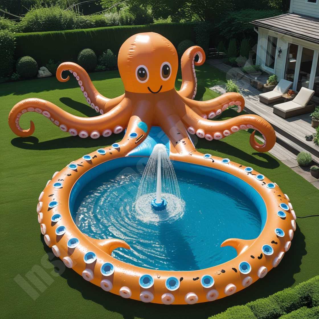 Sea Creature Inflatable Pool