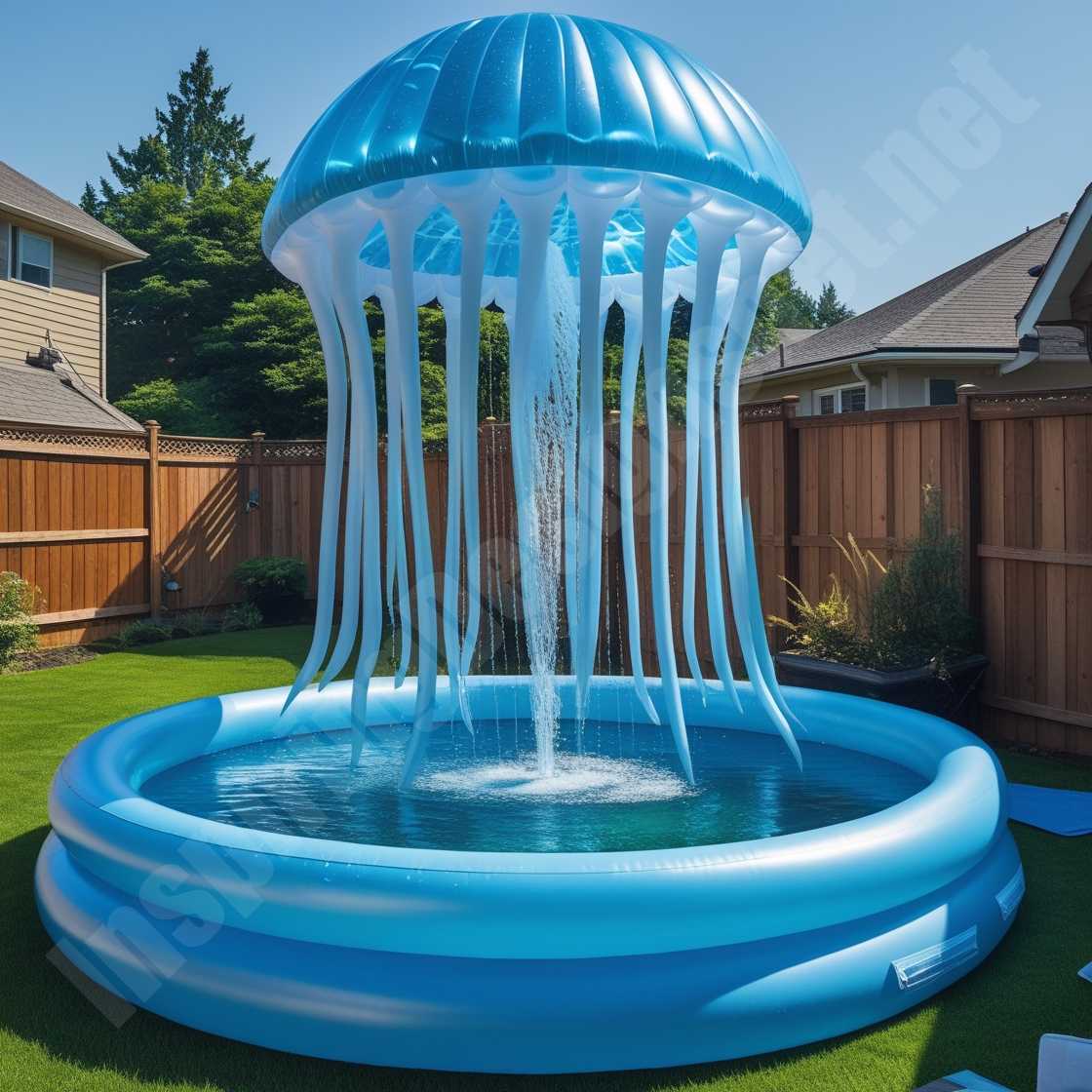 Sea Creature Inflatable Pool