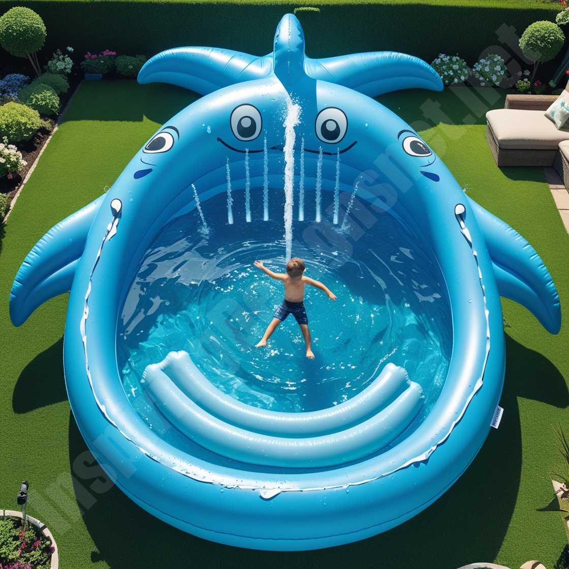 Sea Creature Inflatable Pool