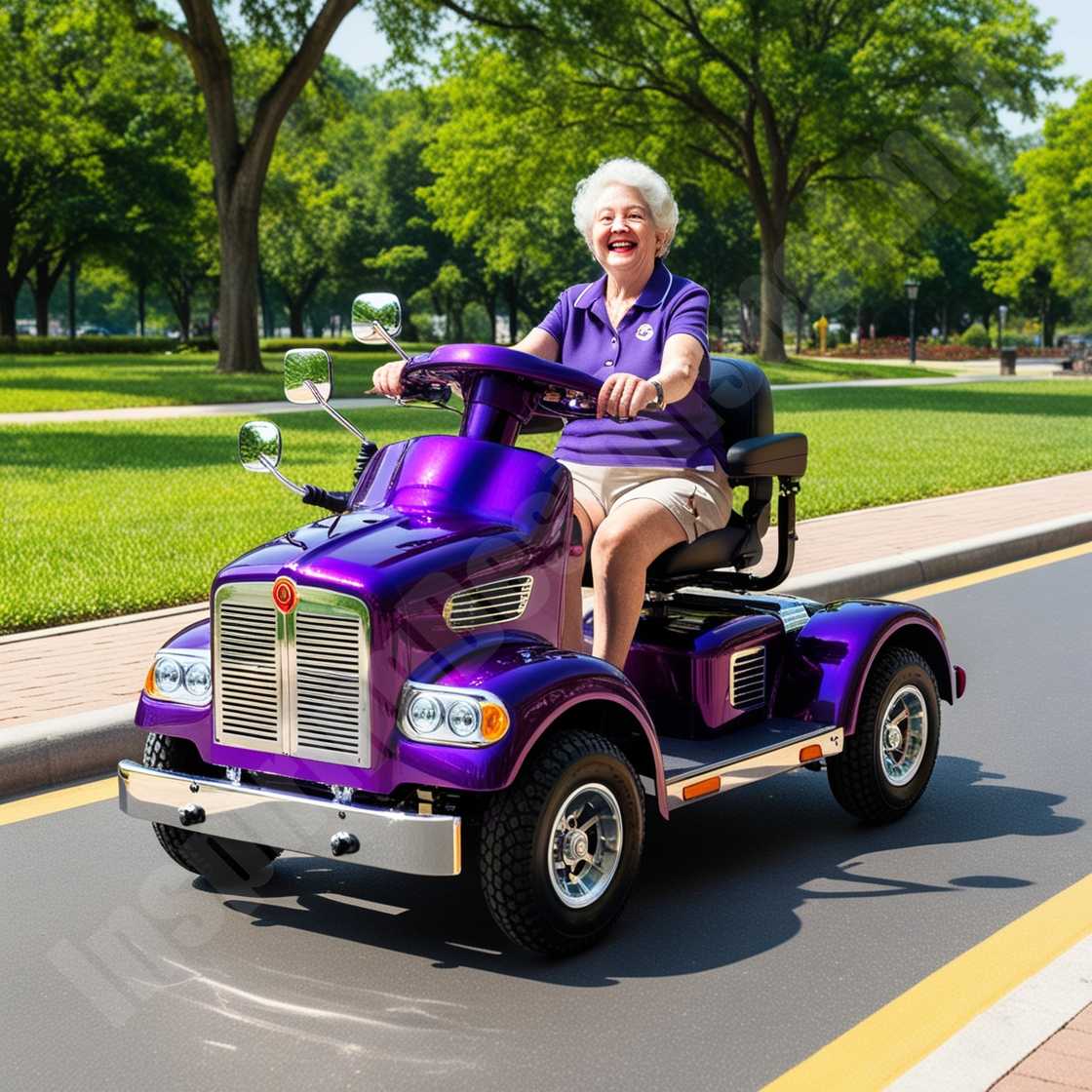 Semi Truck Mobility Scooters