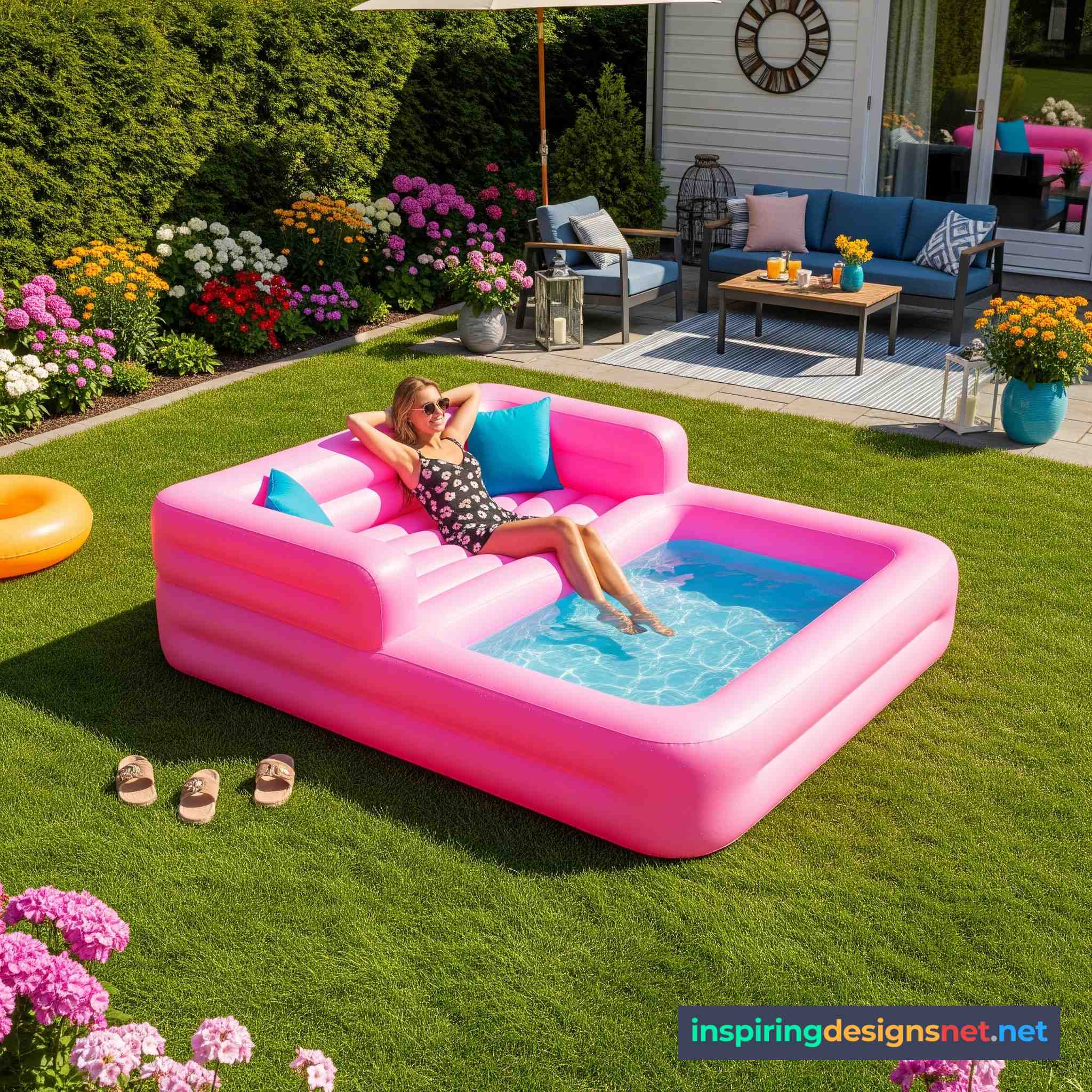 Giant Inflatable Sofa Pools