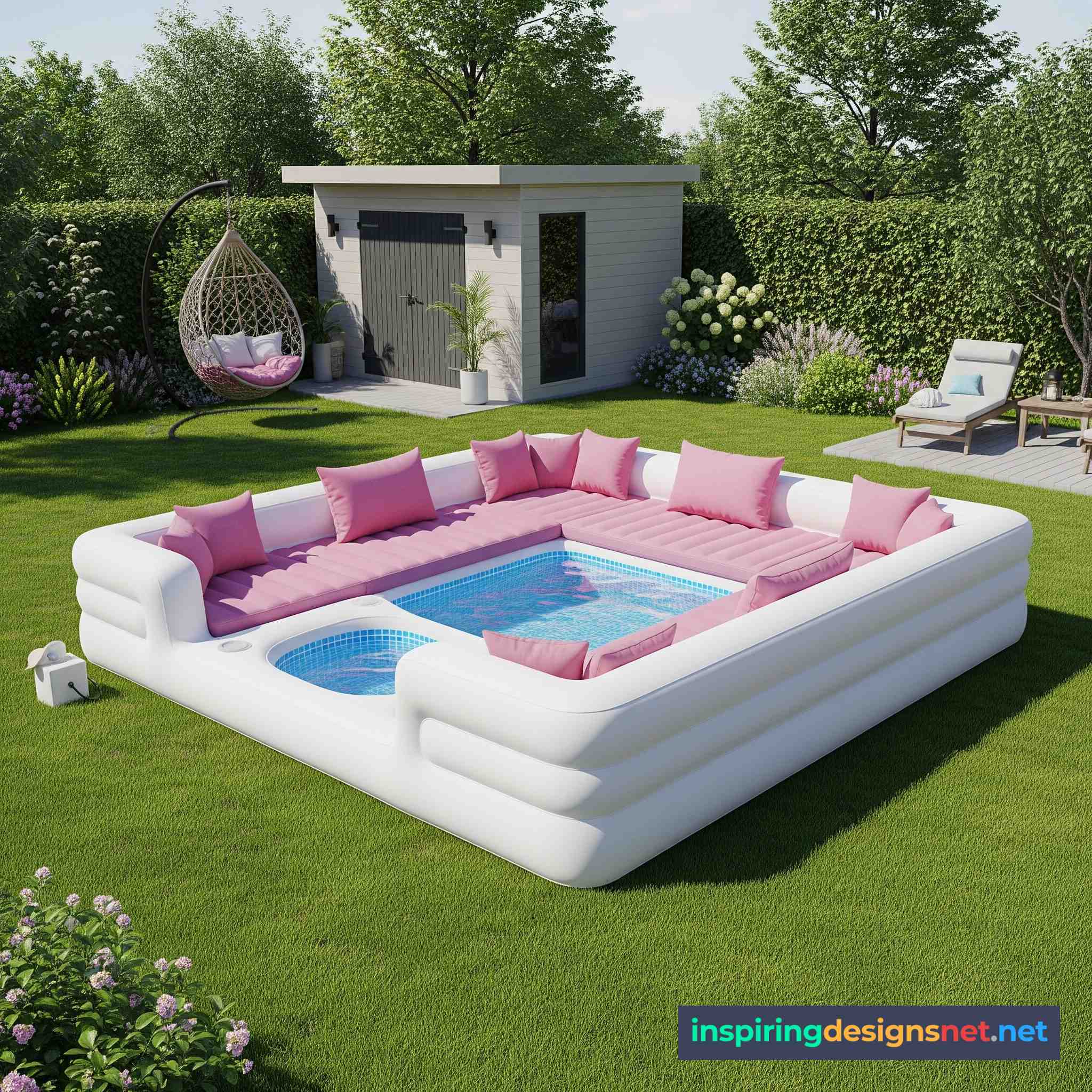 Giant Inflatable Sofa Pools