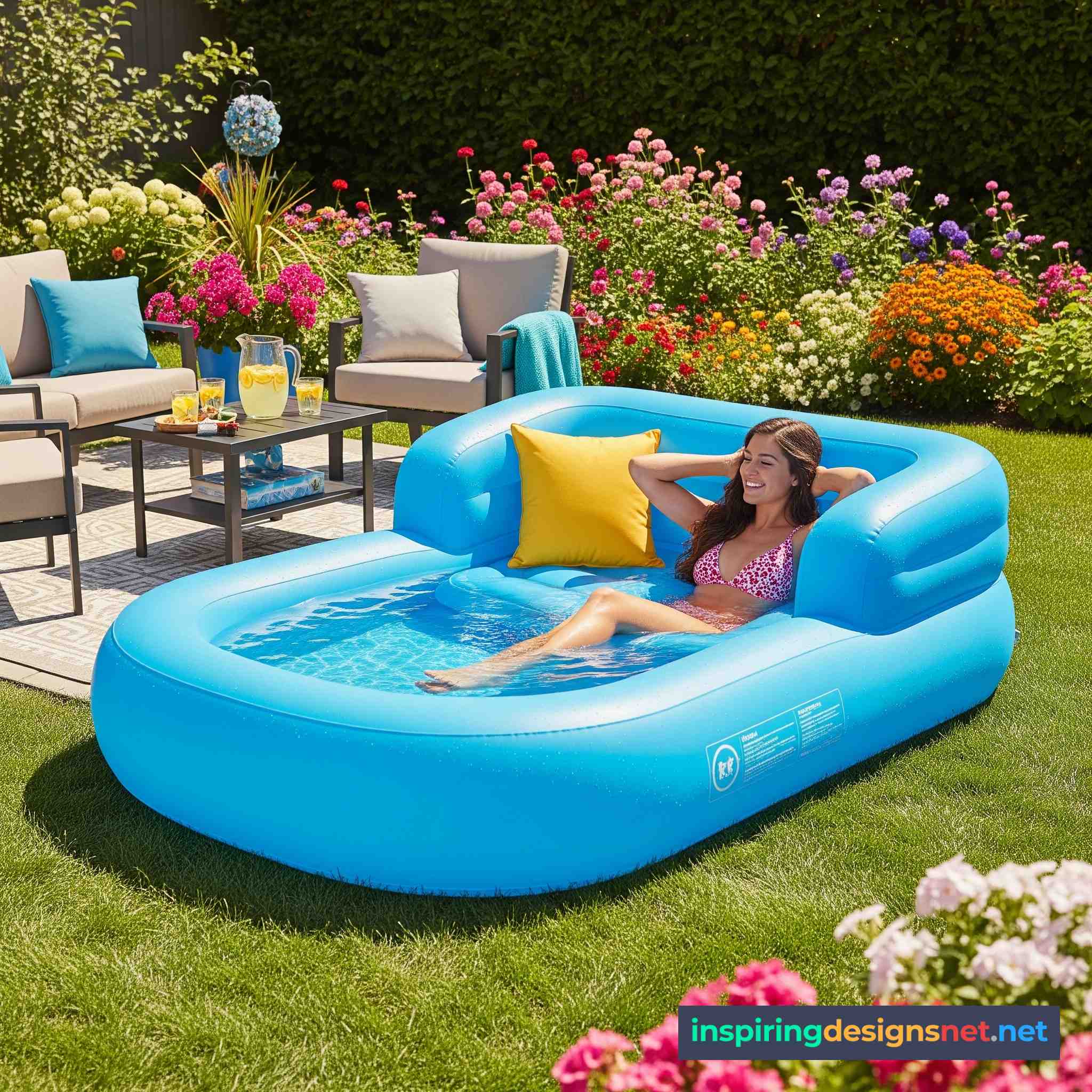 Giant Inflatable Sofa Pools