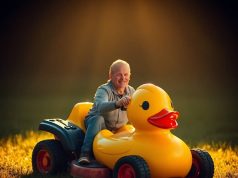 Rubber Ducky Lawn Mowers: Quirky Yard Revolution Rubber Ducky Lawn Mower