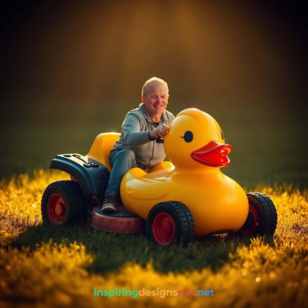 Rubber Ducky Lawn Mower