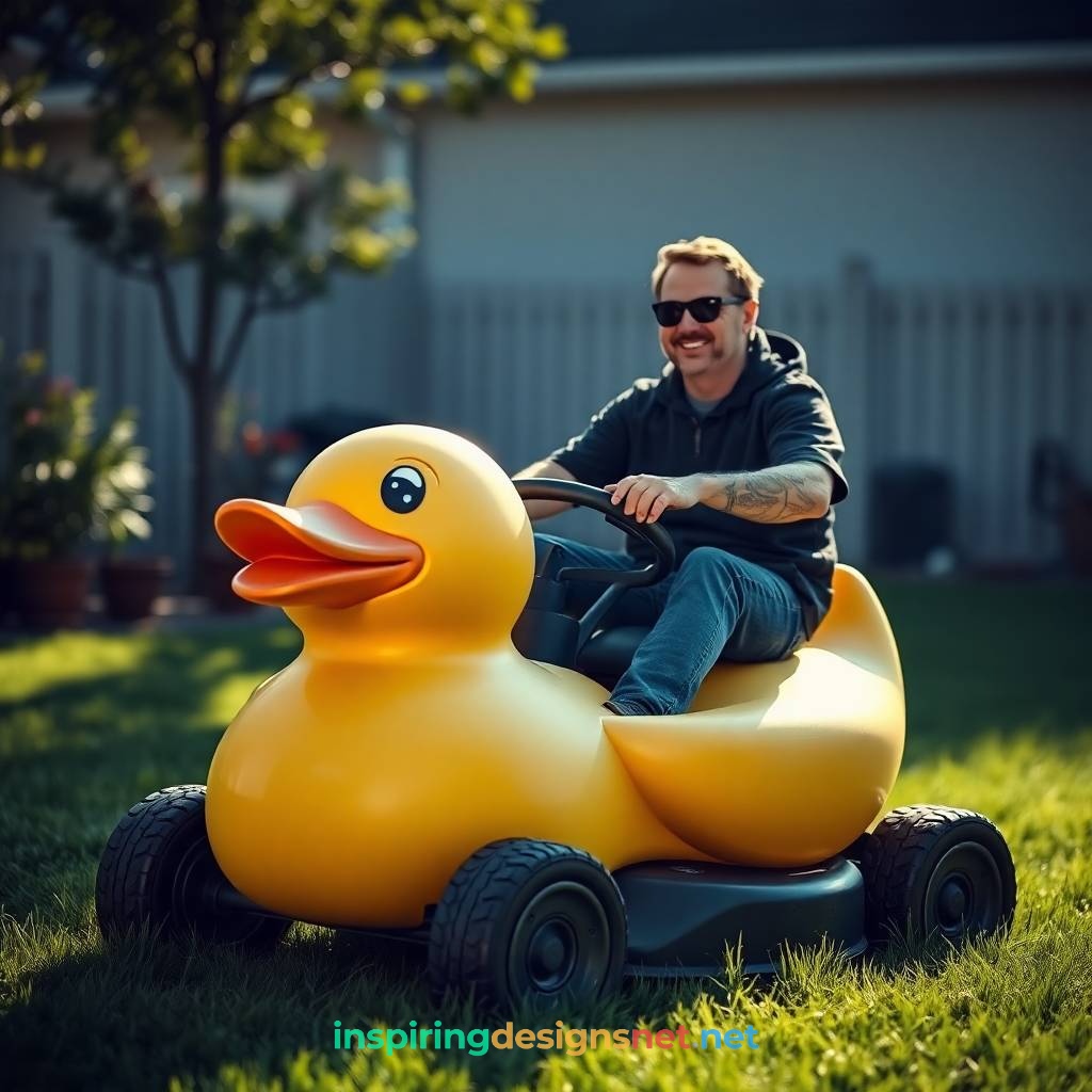 Rubber Ducky Lawn Mower