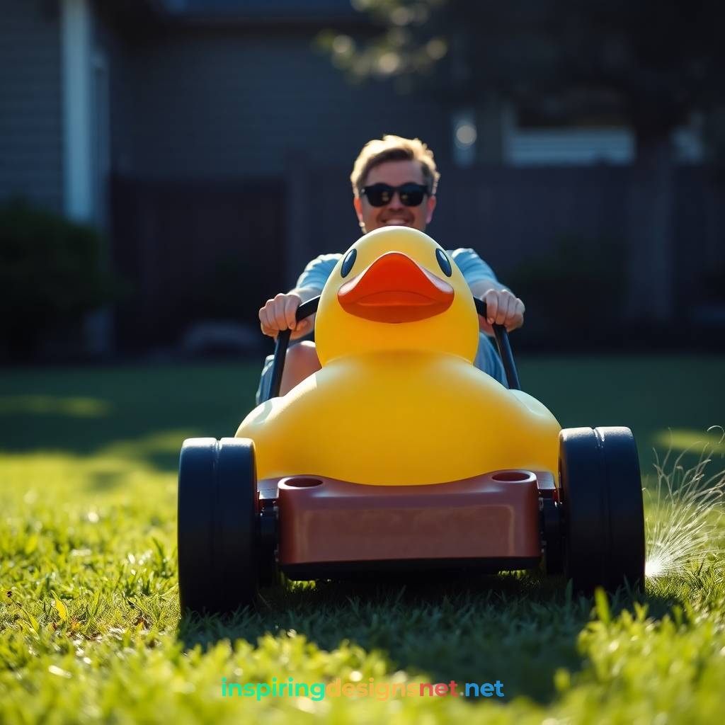 Rubber Ducky Lawn Mower
