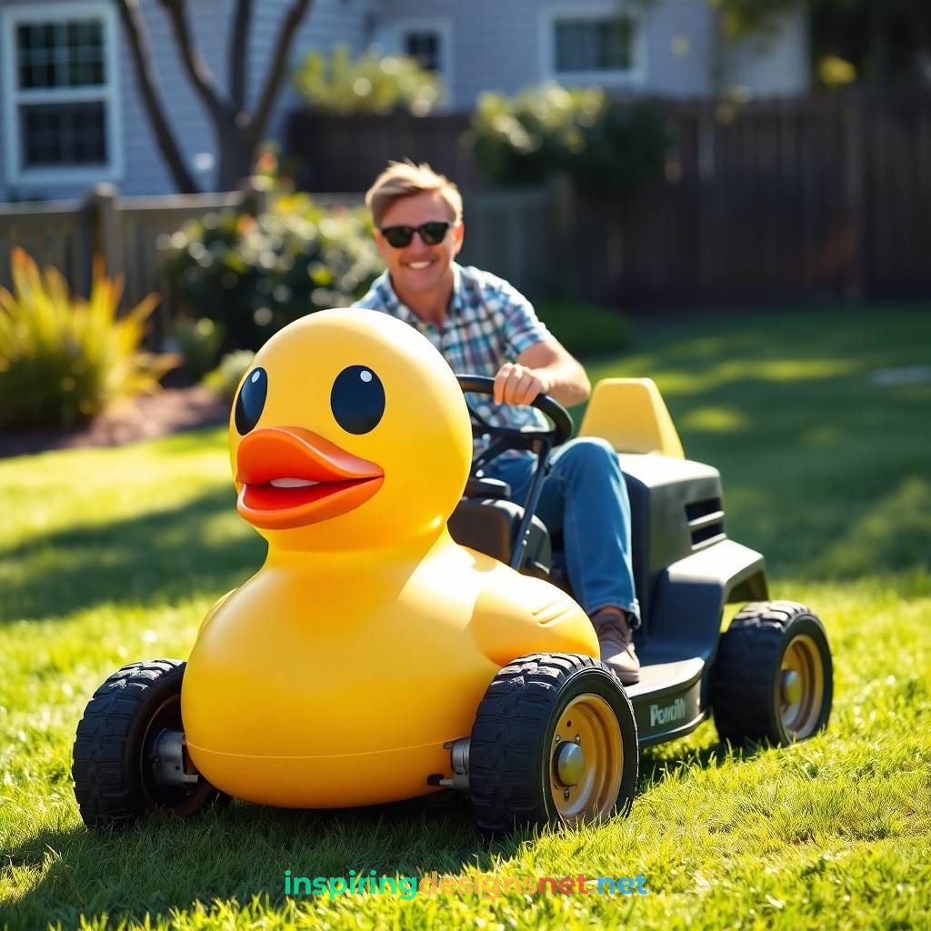 Rubber Ducky Lawn Mower