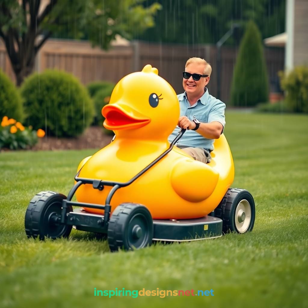 Rubber Ducky Lawn Mower