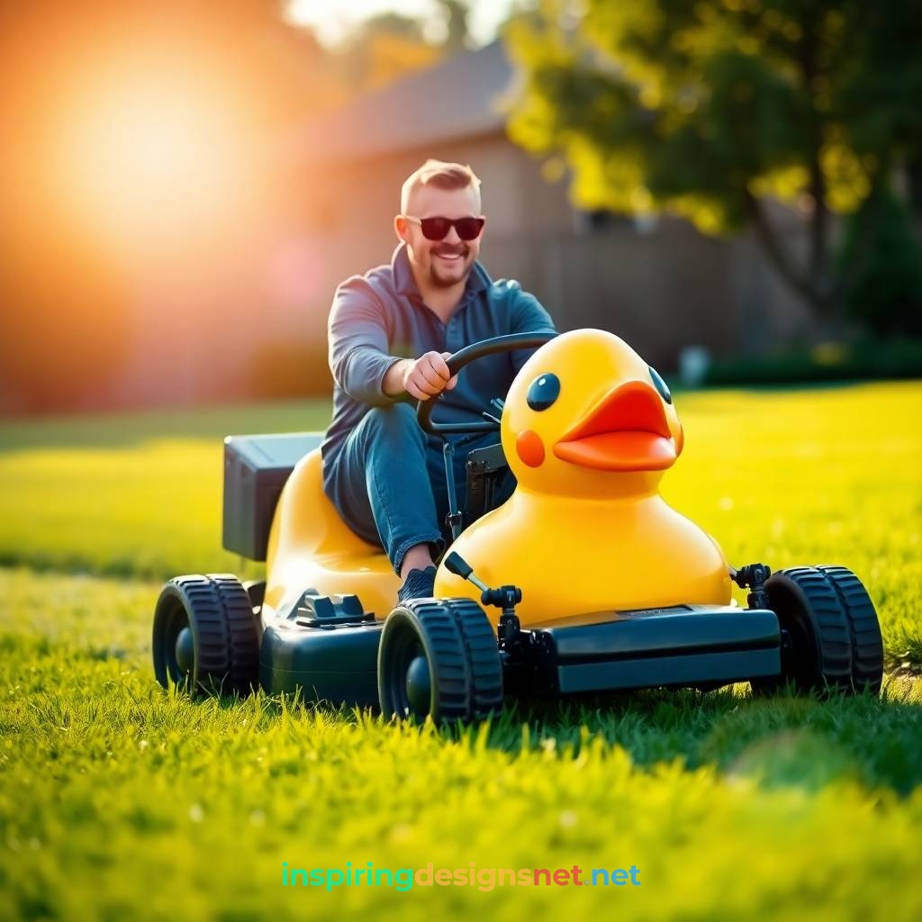 Rubber Ducky Lawn Mower