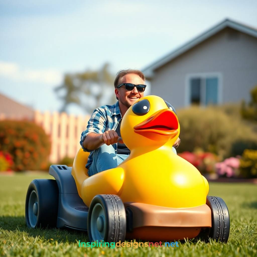 Rubber Ducky Lawn Mower