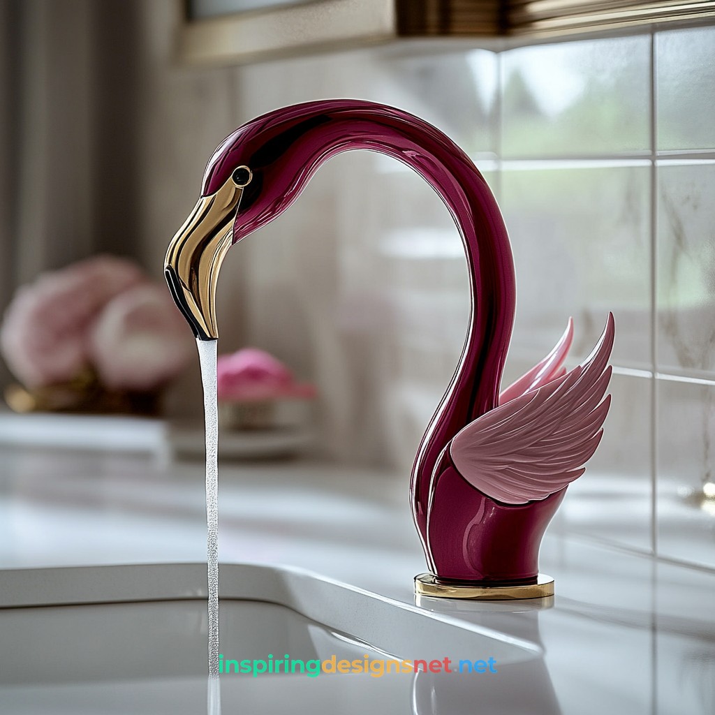 Gorgeous Flamingo Faucet
