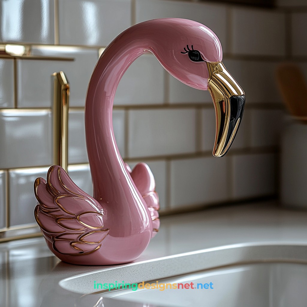 Gorgeous Flamingo Faucet