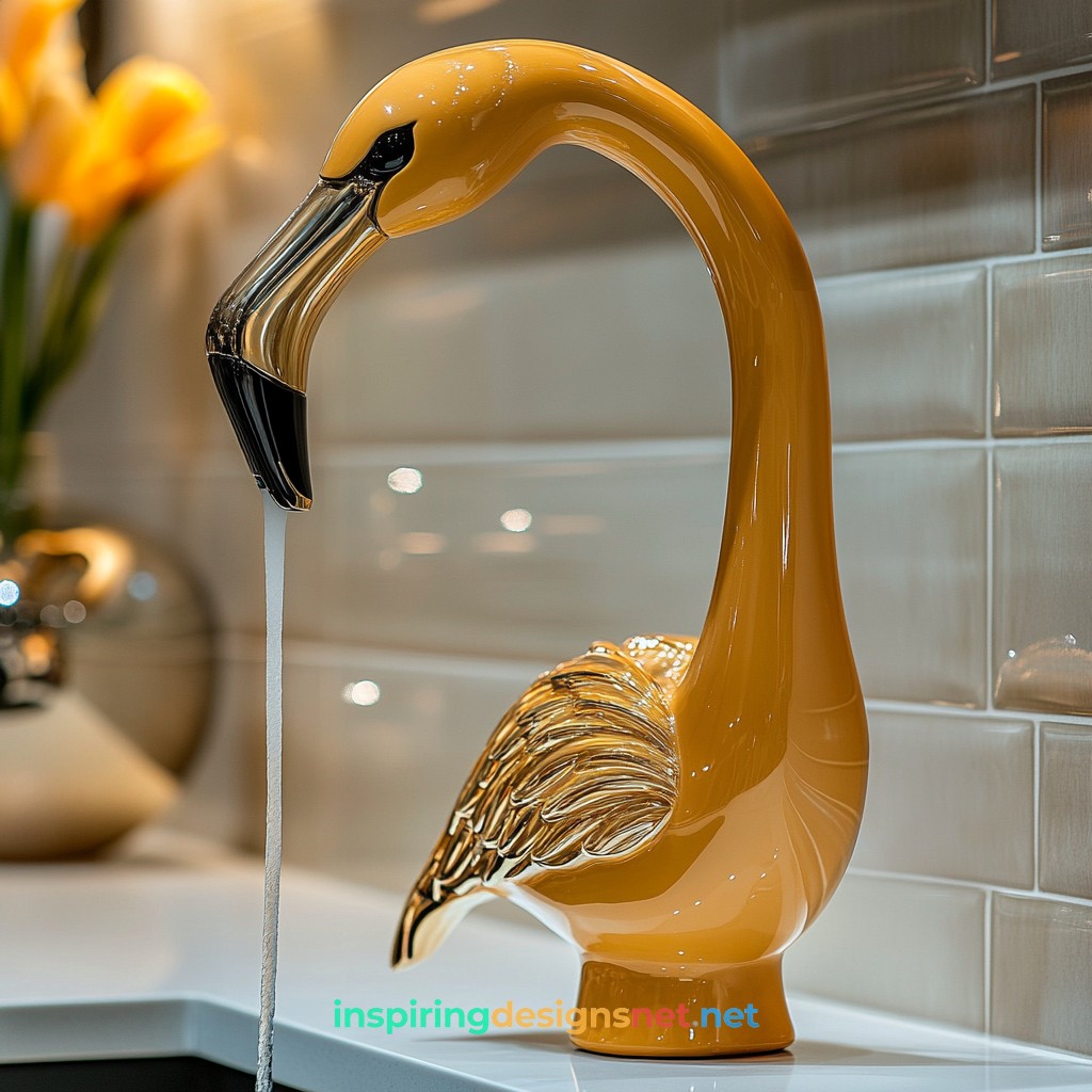 Gorgeous Flamingo Faucet
