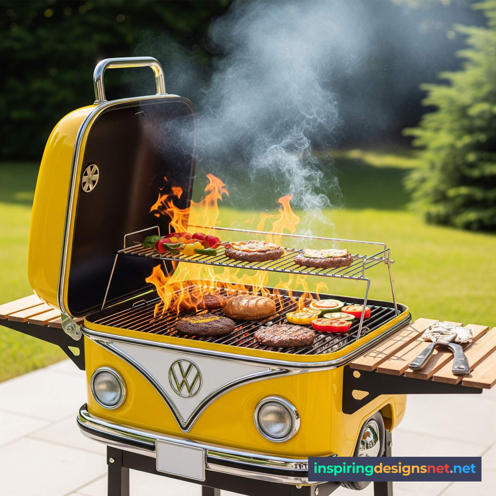 VW Bus BBQ Grill
