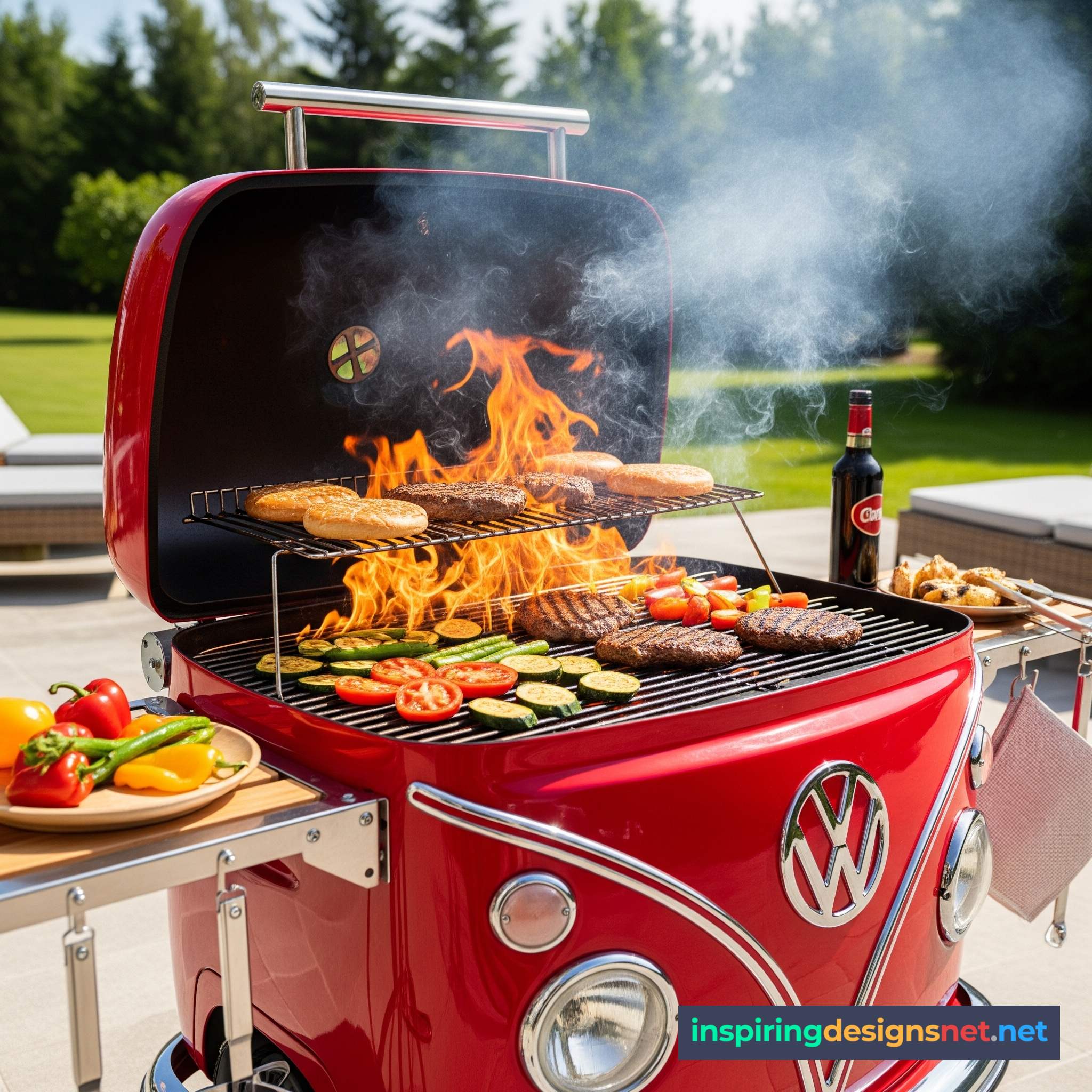 VW Bus BBQ Grill