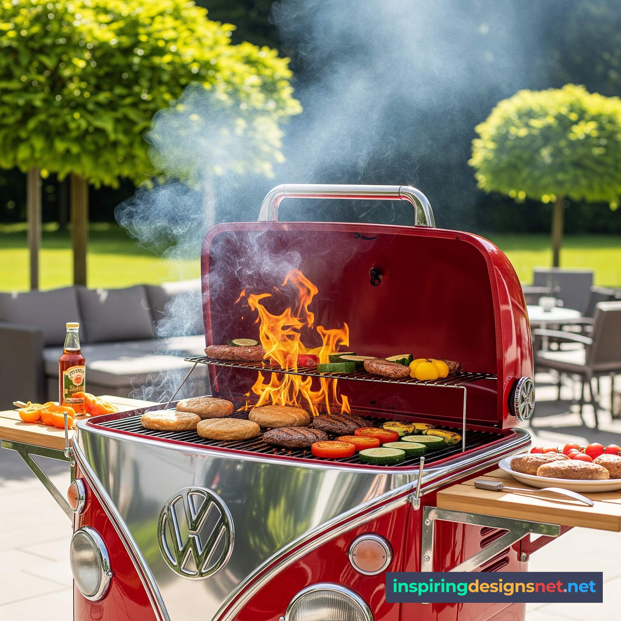 VW Bus BBQ Grill