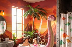 Dinosaur-Shaped Bathtub Styles That Kids and Adults Will Love Dinosaur Shaped Bathtubs