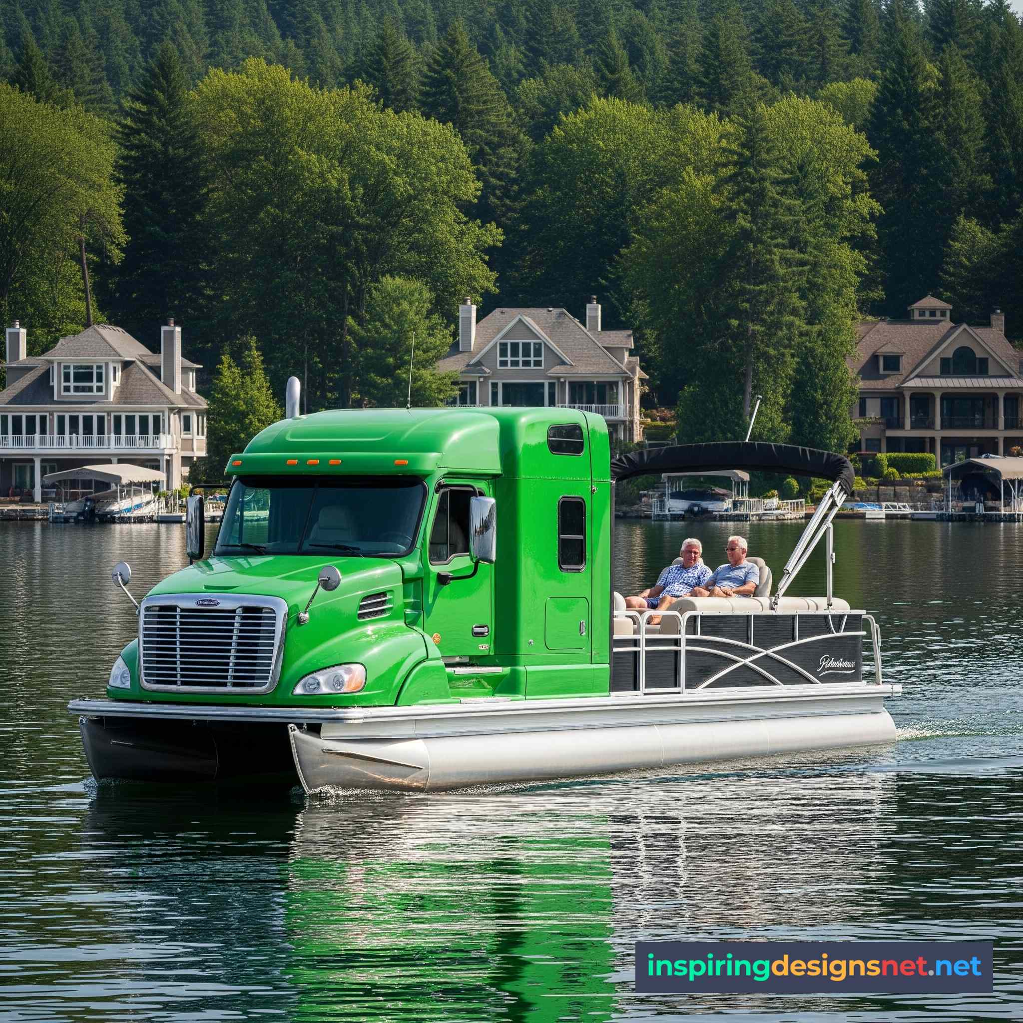 Semi Truck Pontoons