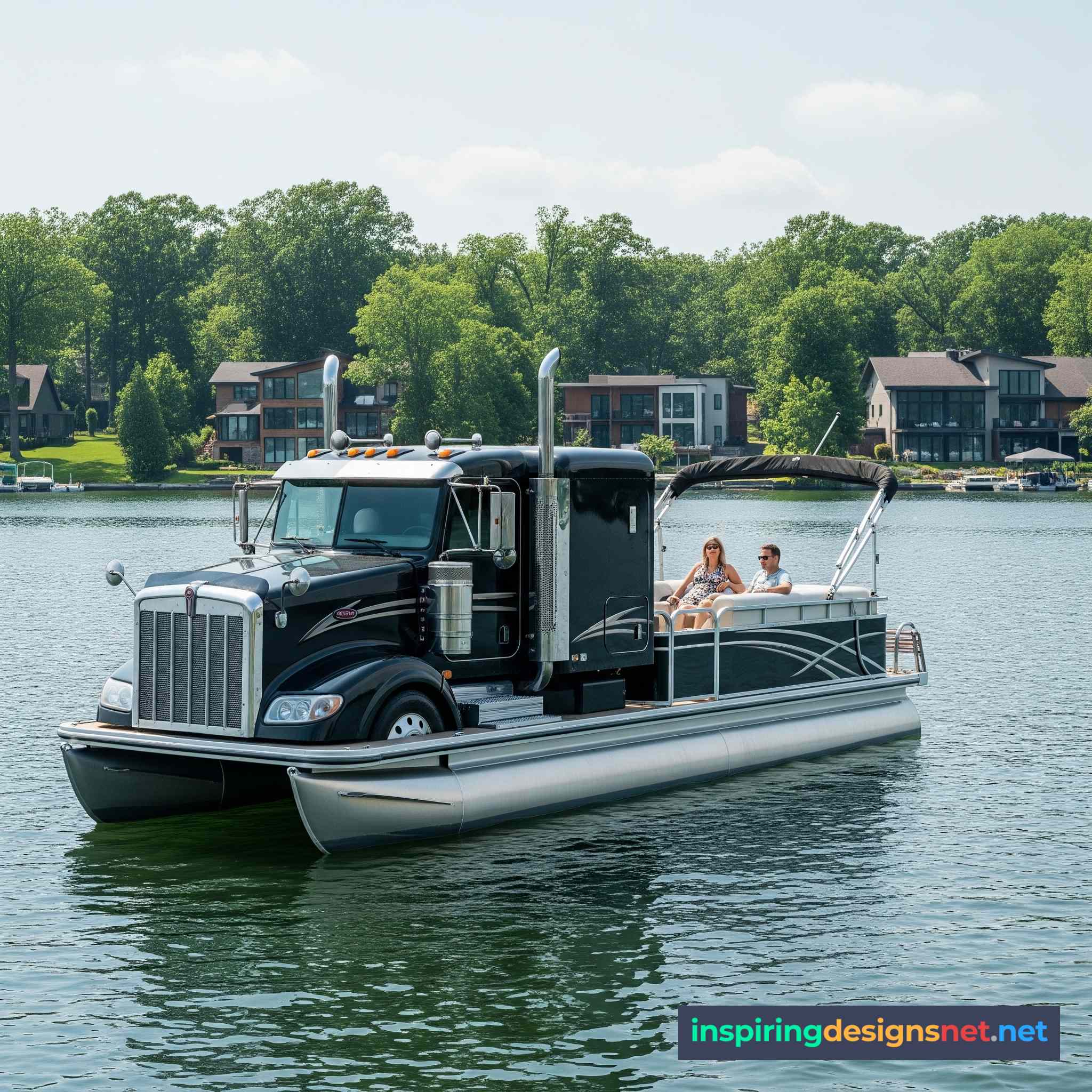 Semi Truck Pontoons