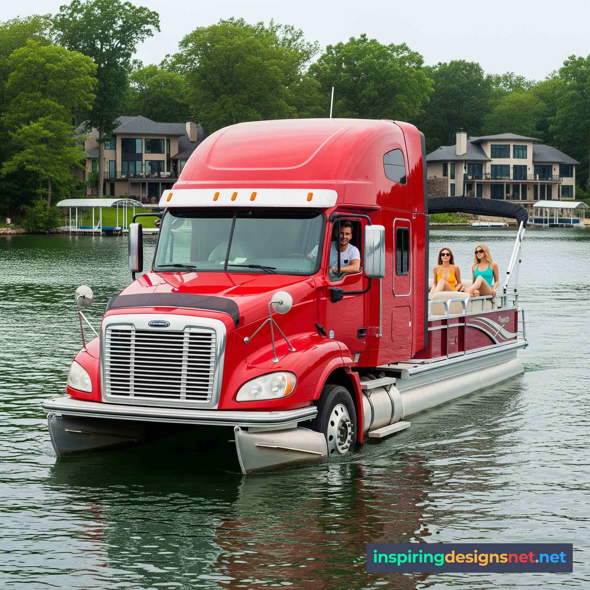 Semi Truck Pontoons