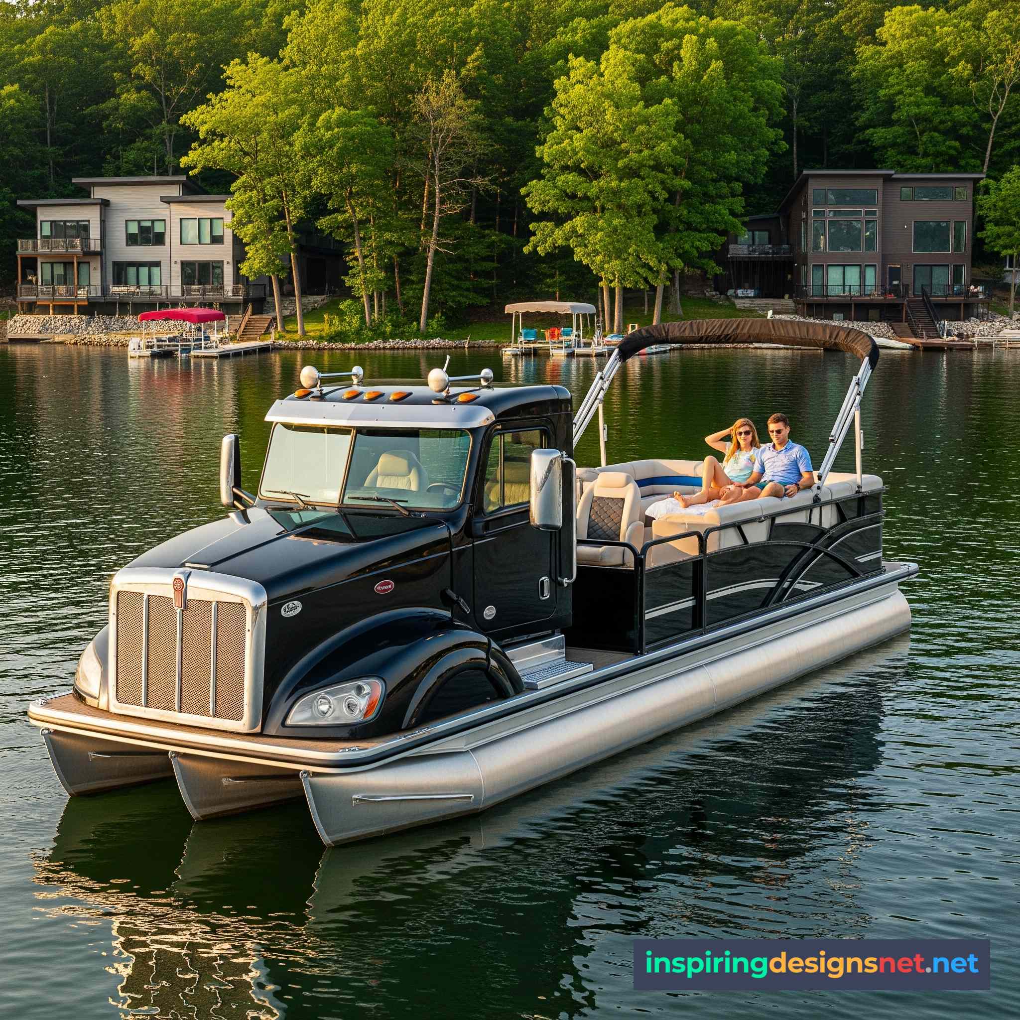 Semi Truck Pontoons