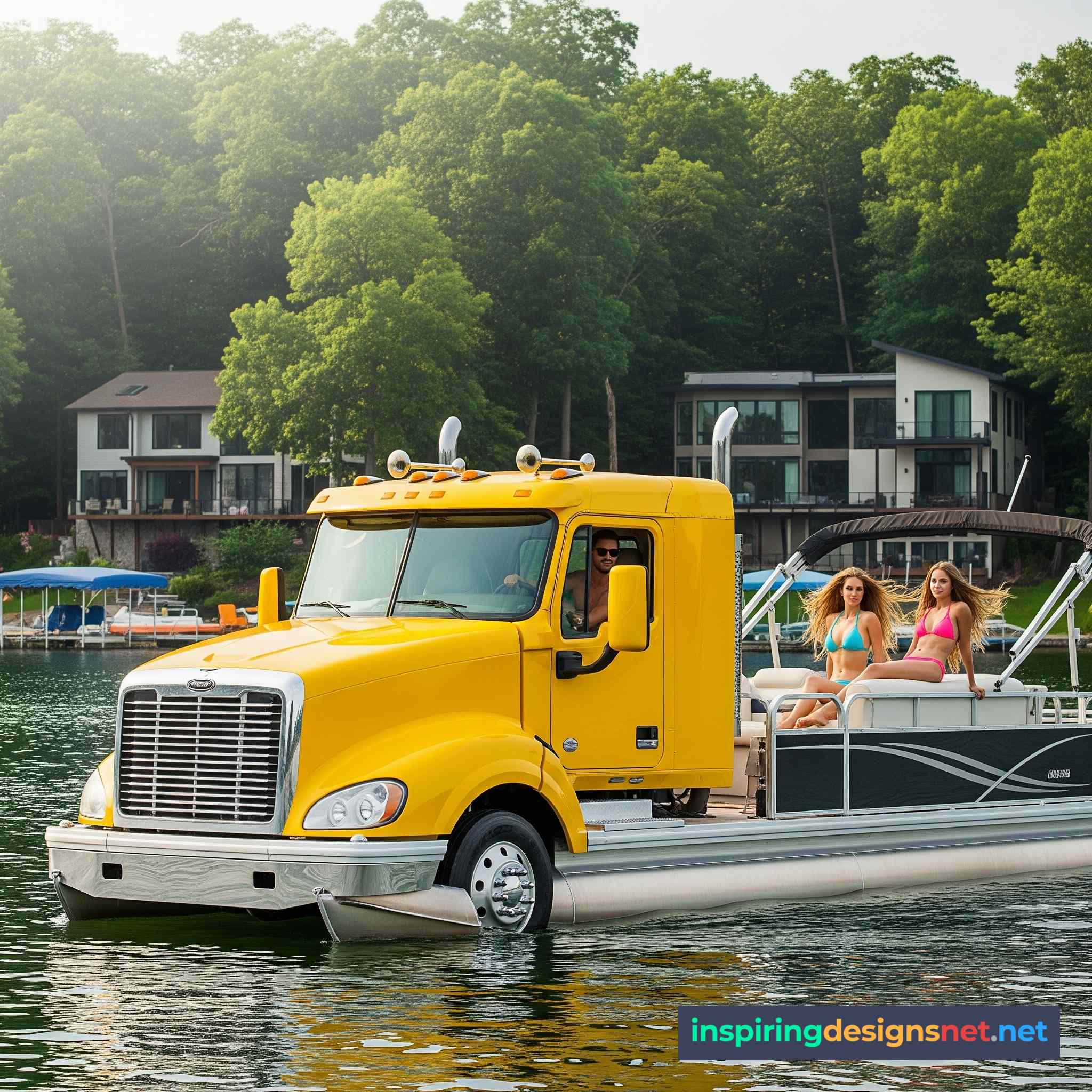 Semi Truck Pontoons