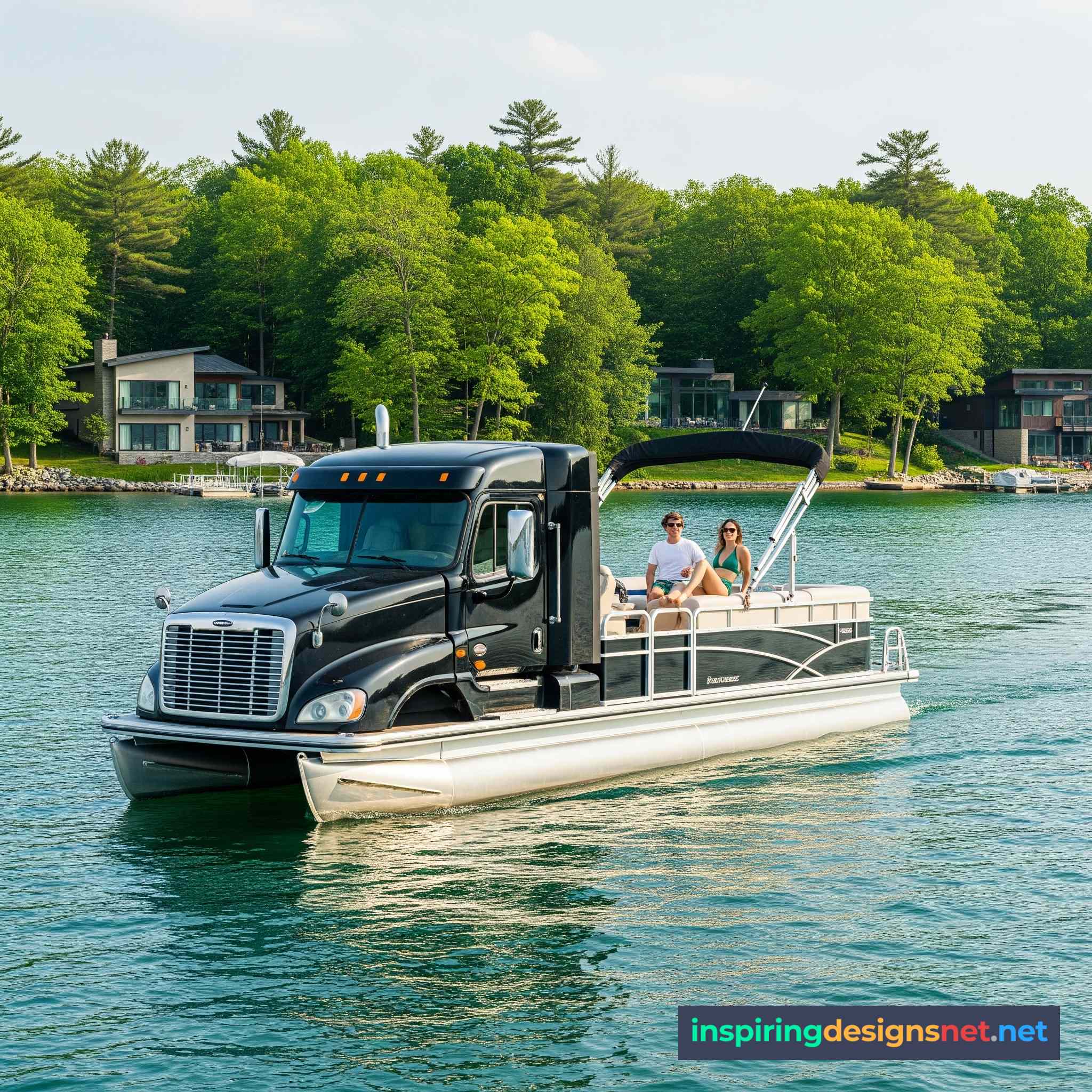 Semi Truck Pontoons