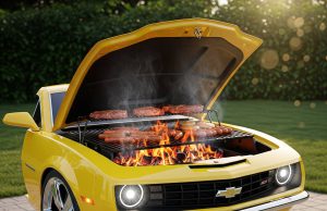 Camaro Inspired BBQ Grills | Blending Power, Style, and Flavor Camaro Inspired BBQ Grill