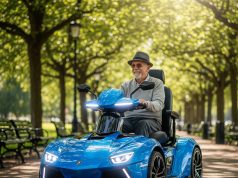Lamborghini Shaped Mobility Scooter: Perfect for Seniors with Style Lamborghini Shaped Mobility Scooter