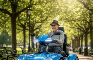 Lamborghini Shaped Mobility Scooter: Perfect for Seniors with Style Lamborghini Shaped Mobility Scooter