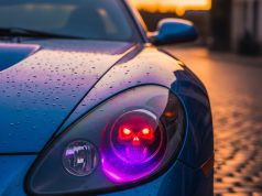 Stunning Fierce Skull Headlight Unleashes Pure Car Aggression Stunning Fierce Skull Headlight