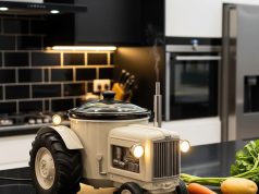 Tractor Shaped Slow Cooker: Perfect Gift for Farmers & Foodies Tractor Shaped Slow Cooker